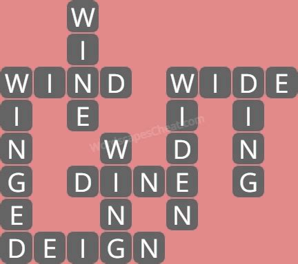 Wordscapes Level 2341, Sand 5 .